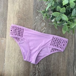 Frankie's Bikinis Crochet KOA Bottom Lavender